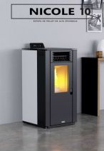 Суха пелетна камина Nicole 10kw